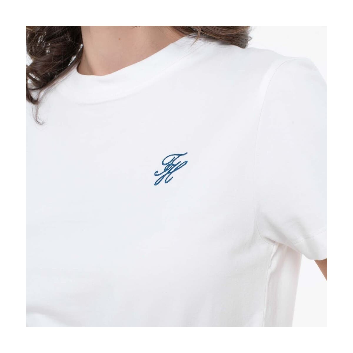 Women's T-Shirts Tommy Hilfiger White