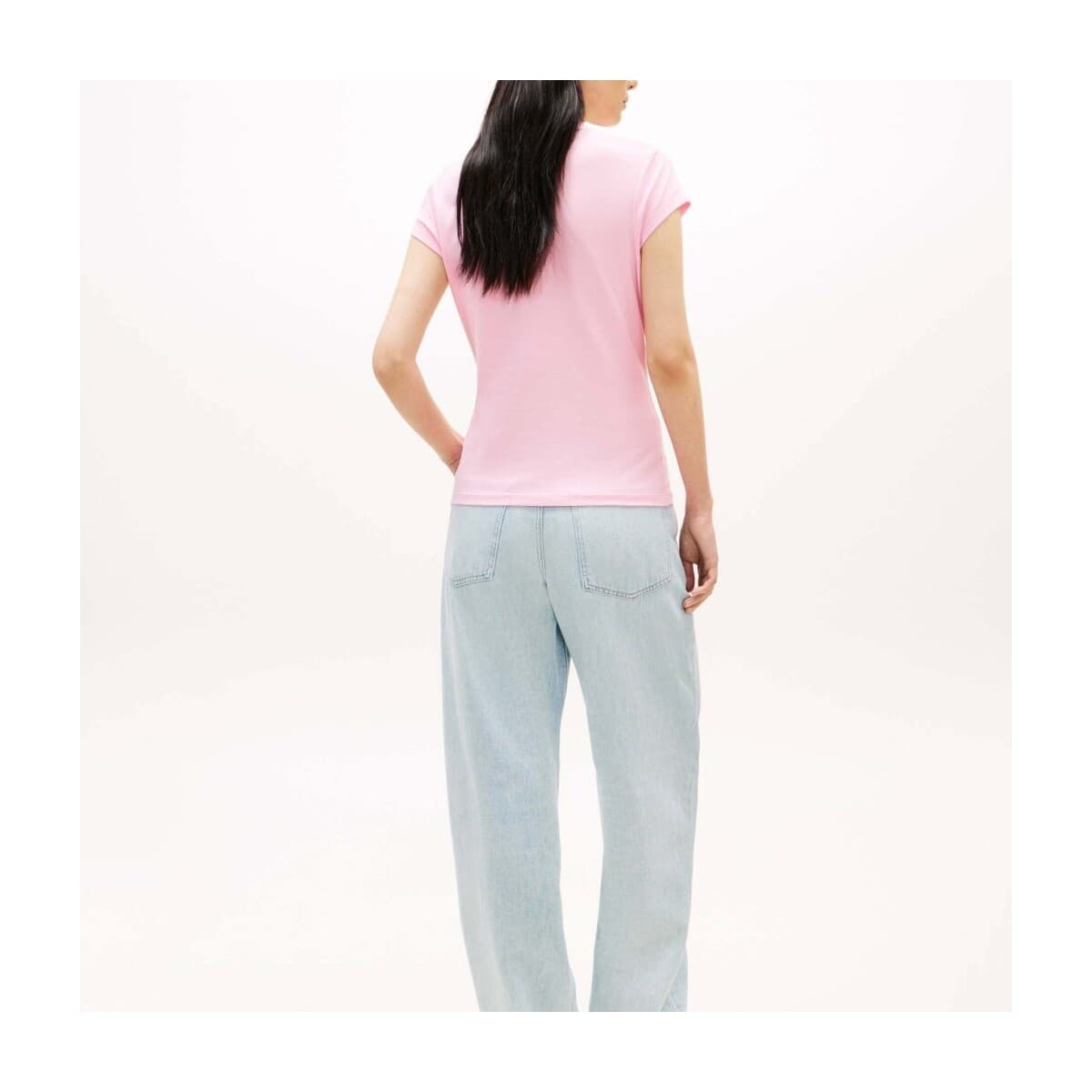 Women's Polo Shirts Tommy Hilfiger Pink