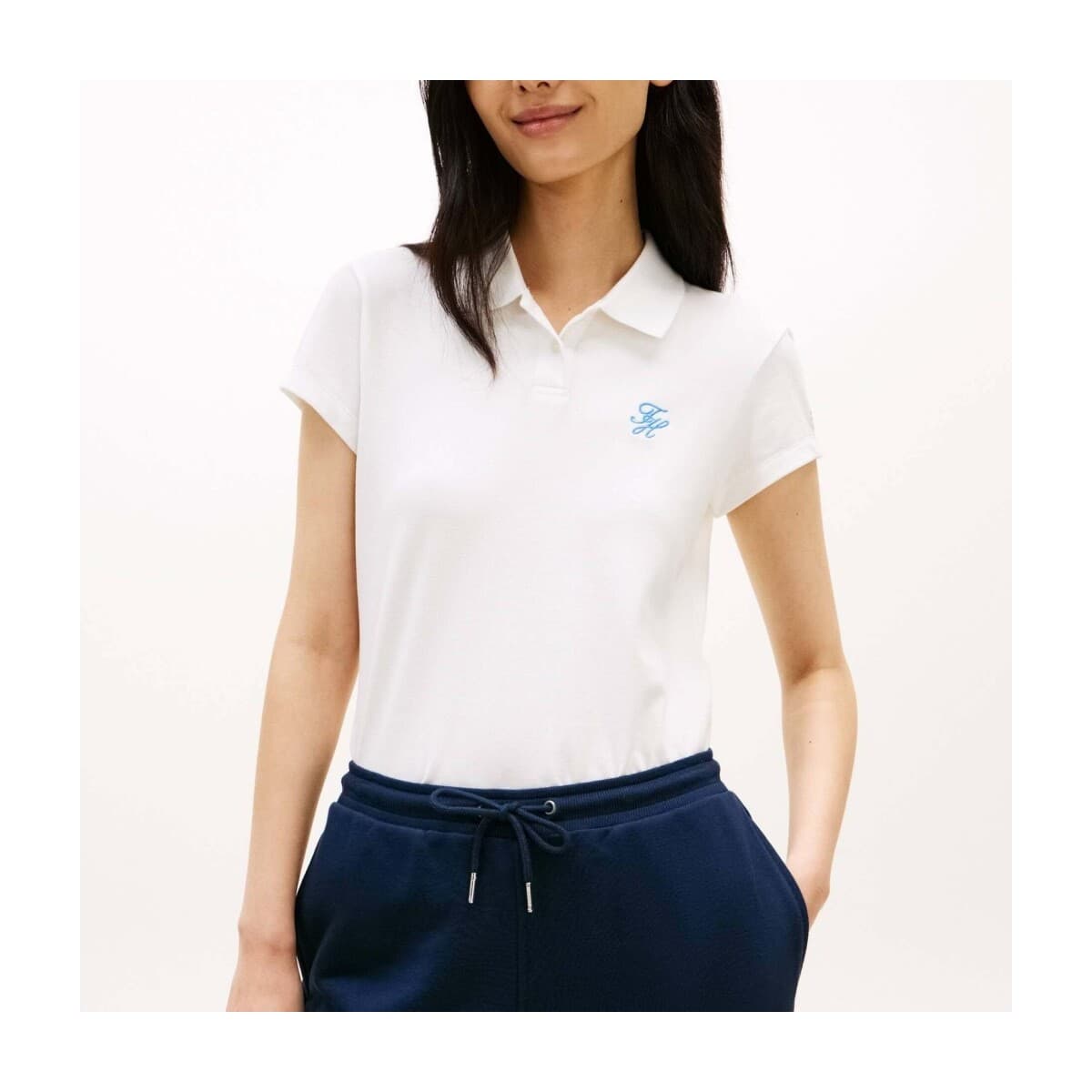 Πόλο με κοντά μανίκια Tommy Hilfiger Polos Mujer Modèle Ww0ww49259