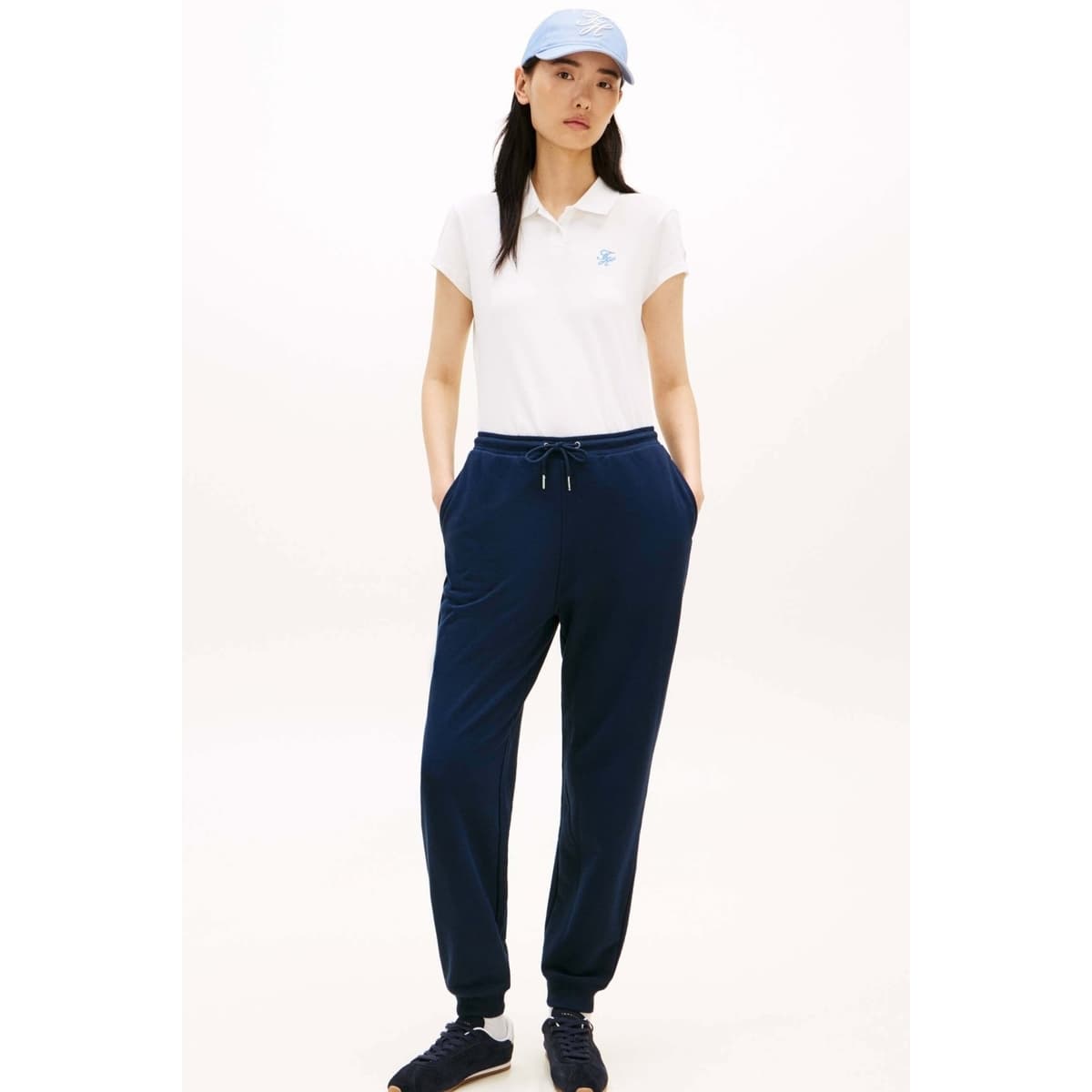 Women's Polo Shirts Tommy Hilfiger White