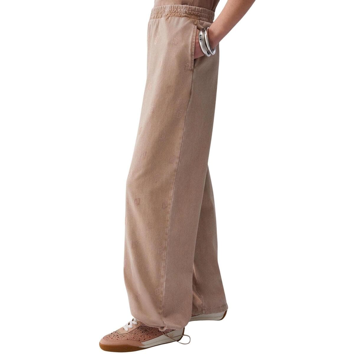 Women's Pants Liu Jo Beige