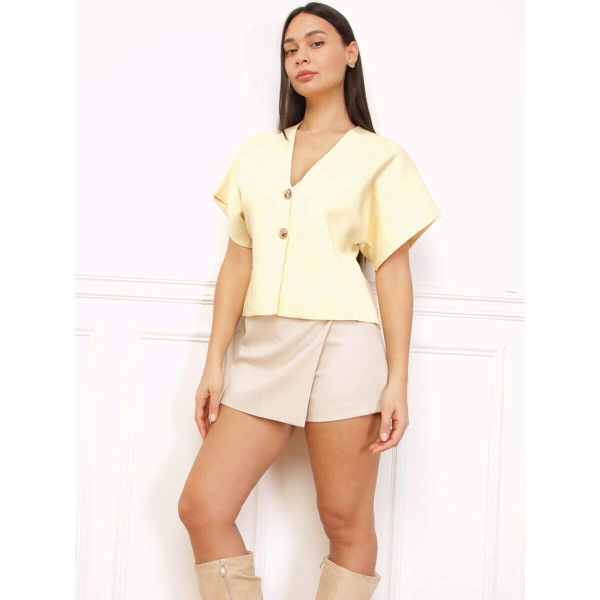 Women's Jackets La Modeuse Yellow