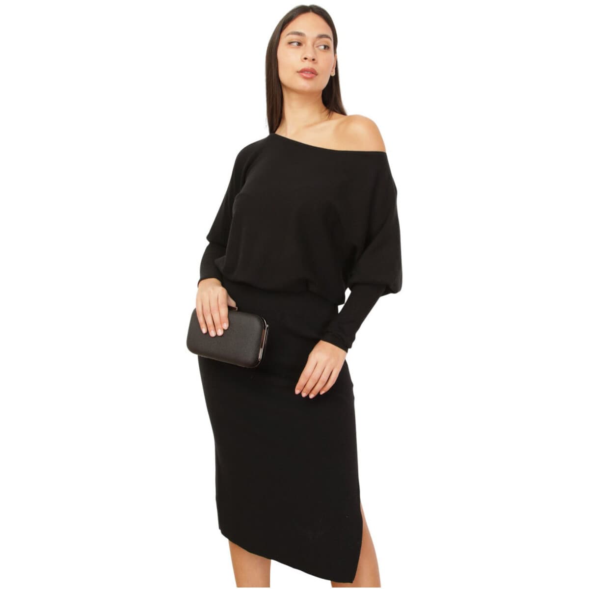 Μίντι φορέματα La Modeuse 77542_P183802