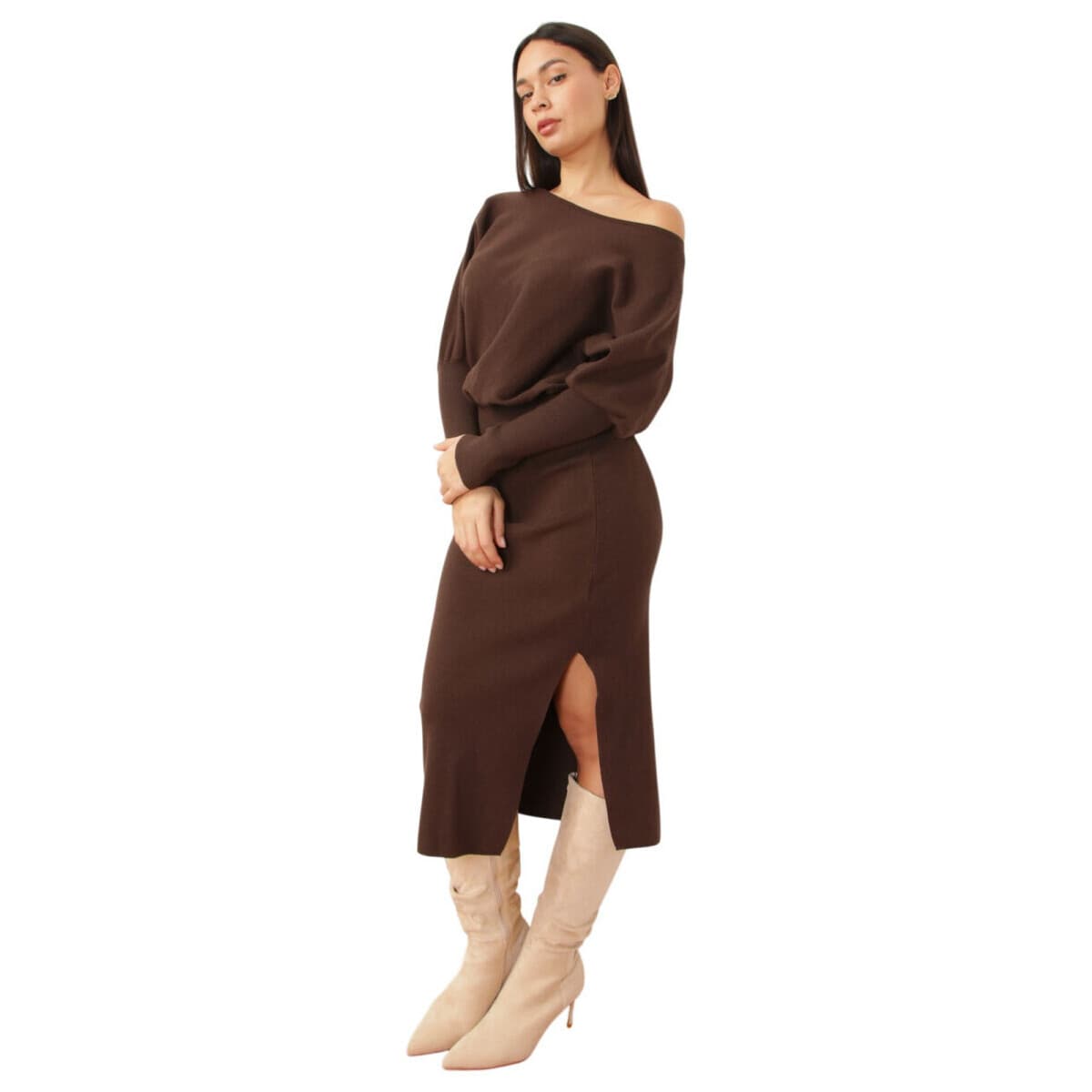 Μίντι φορέματα La Modeuse 77543_P183804