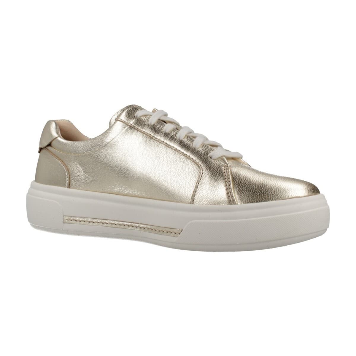 Women's Sneakers Clarks Gold