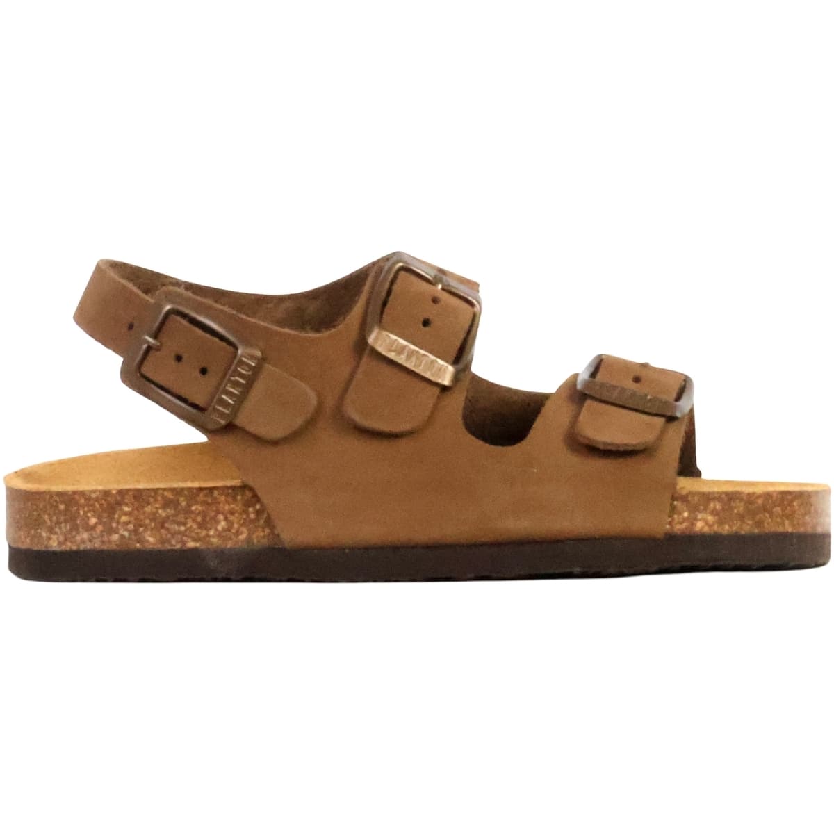 Boys' Slippers Plakton Brown