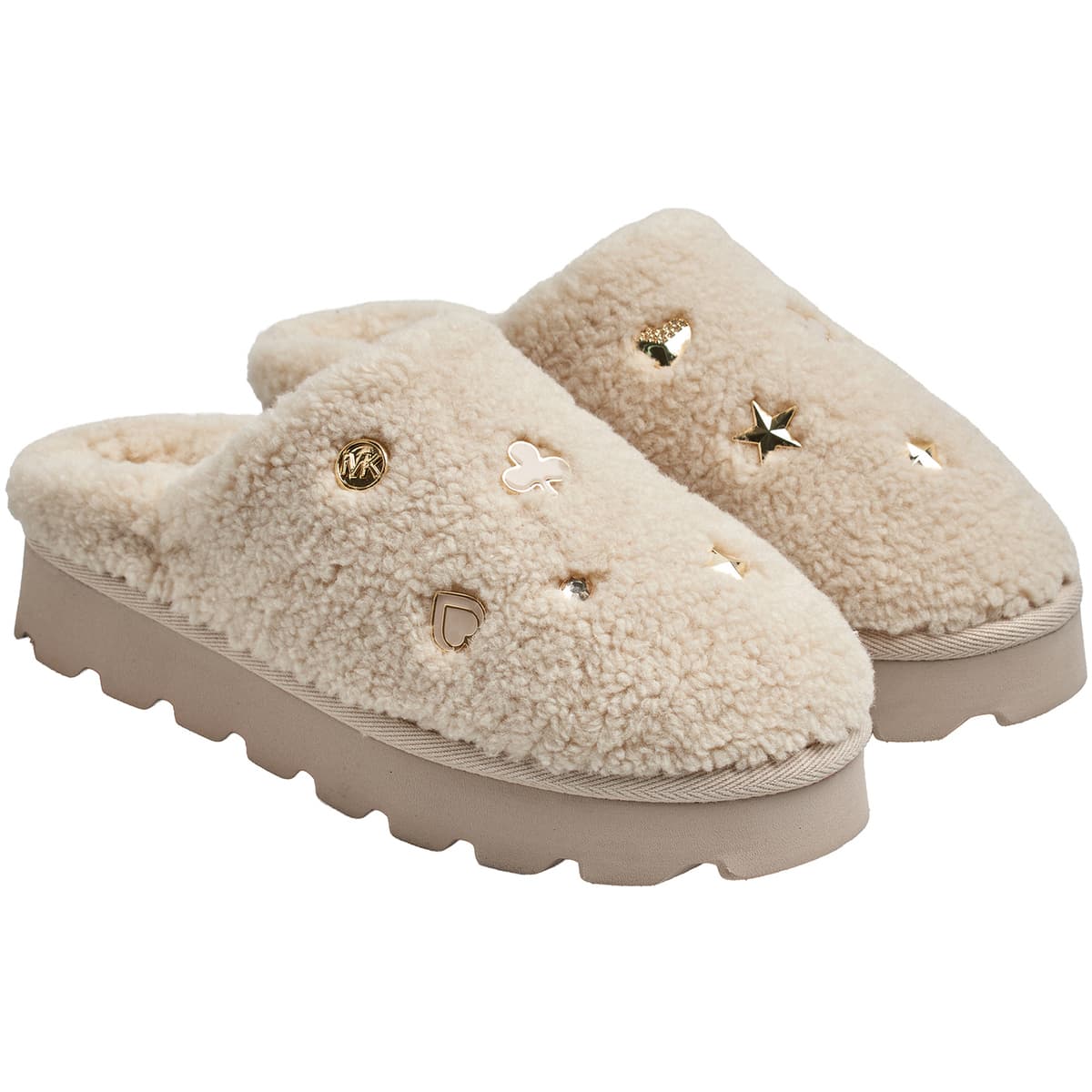 Women's House Slippers Michael Kors Beige