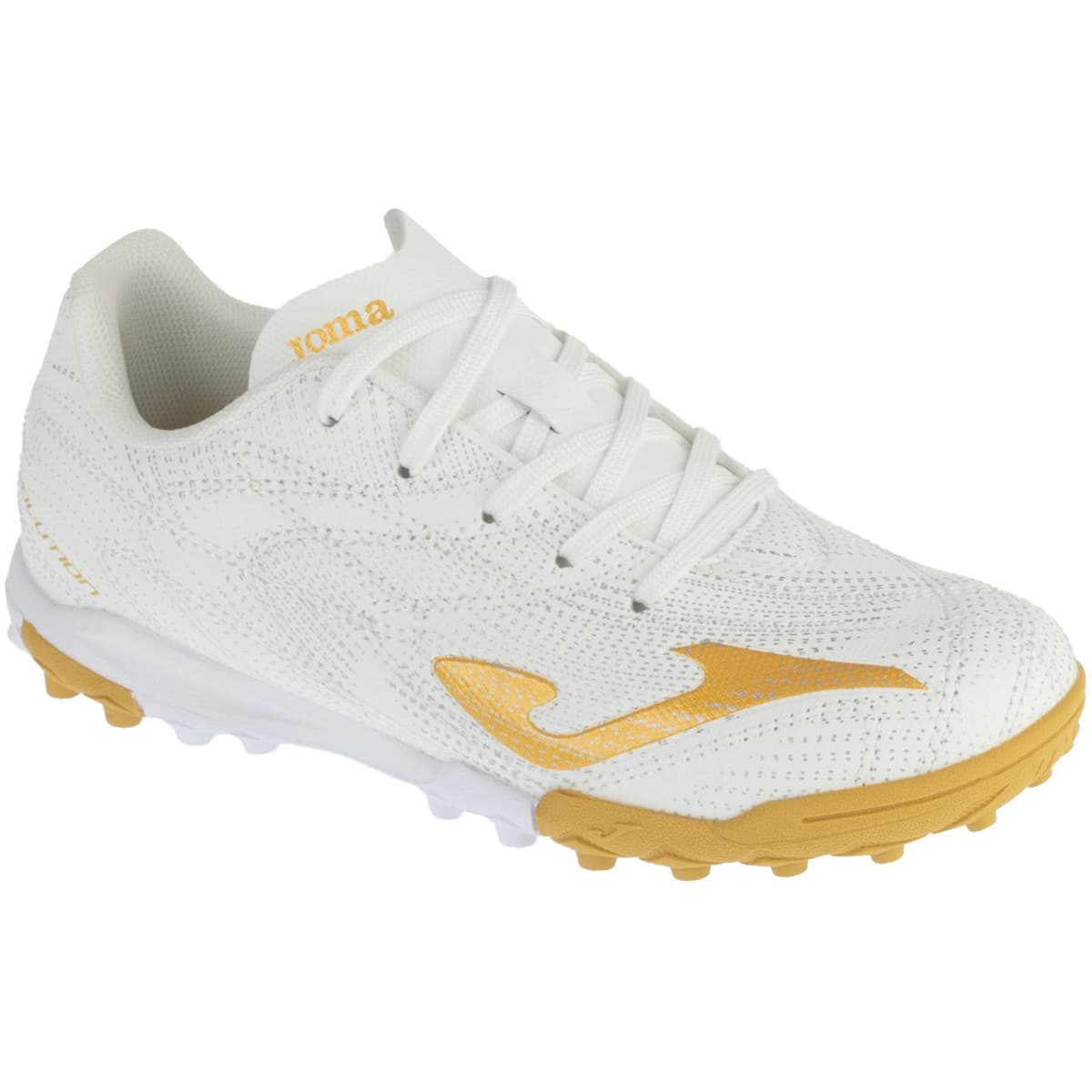 Boys' Football Boots Joma White