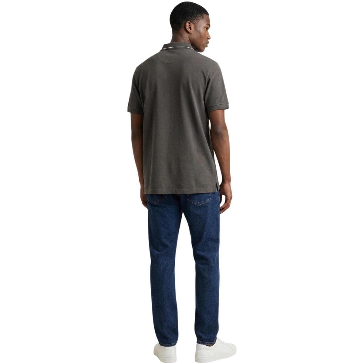 Men's Polo Shirts EAX Brown