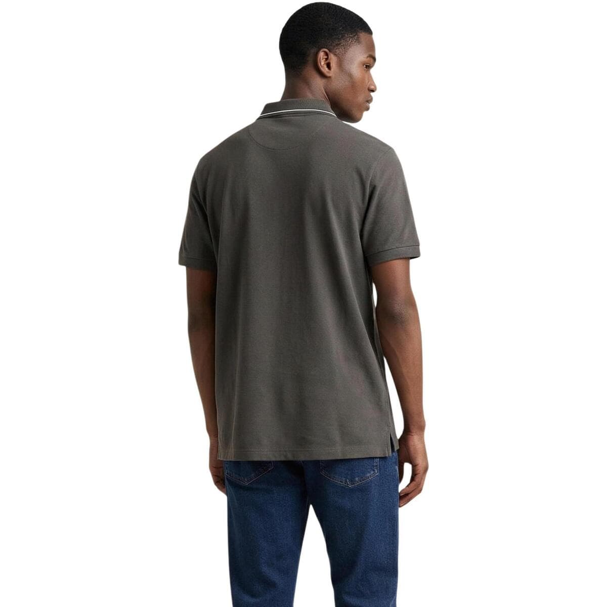 Men's Polo Shirts EAX Brown