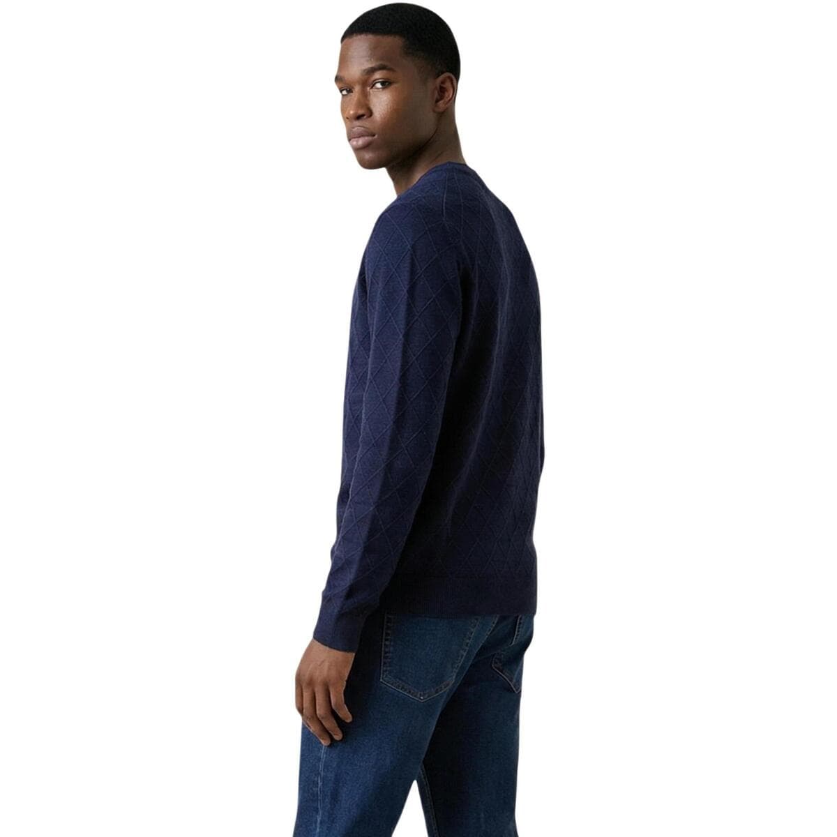 Men's Sweaters EAX Blue