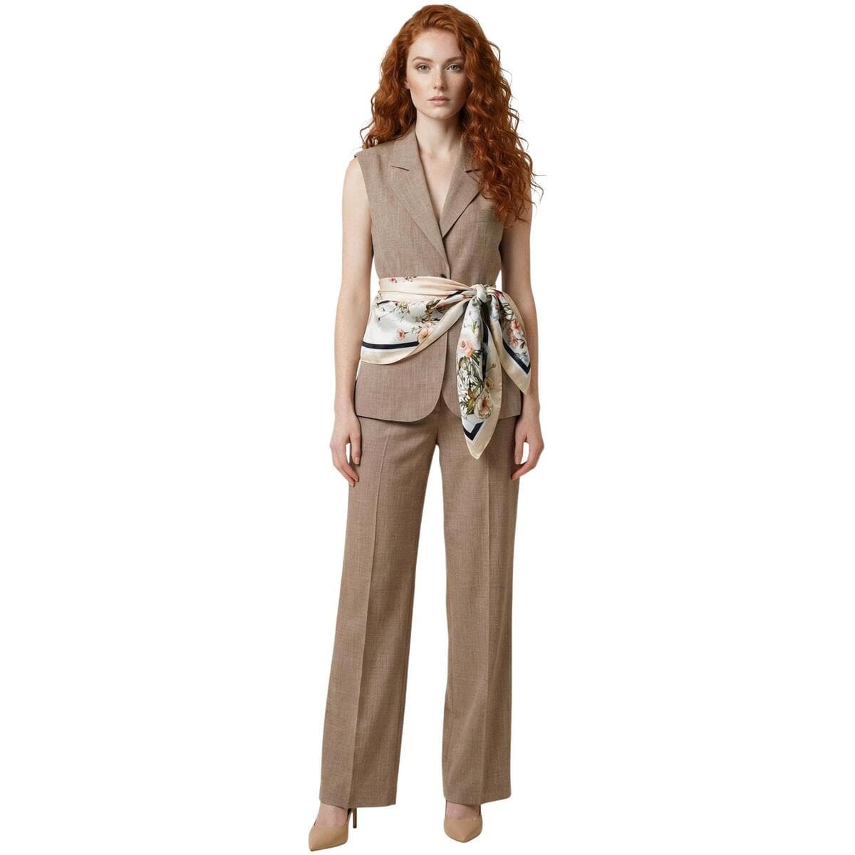 Women's Pants Liu Jo Beige