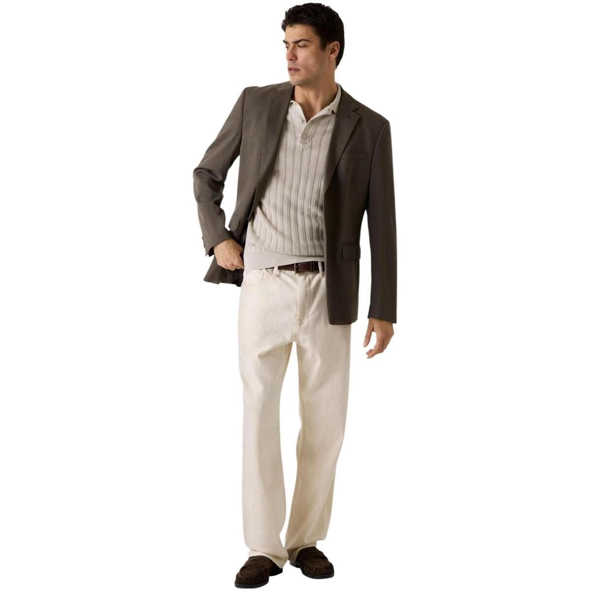 Men's Sweaters Guess Beige