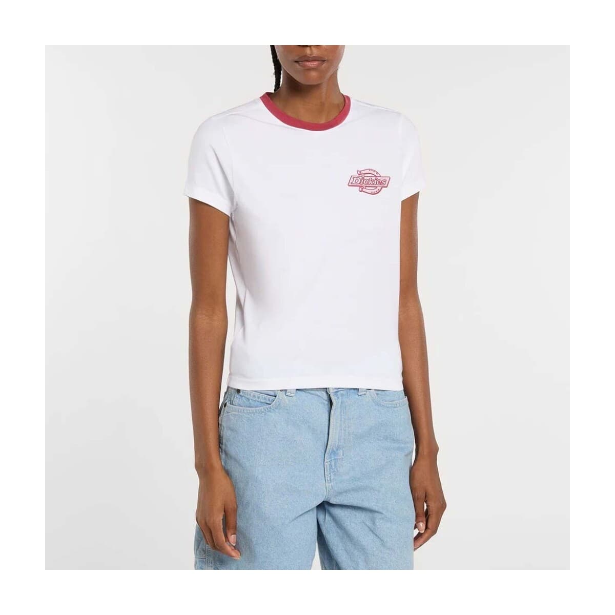 Women's T-Shirts Dickies White
