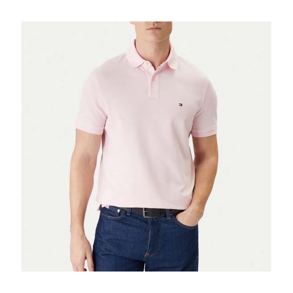 Men's Polo Shirts Tommy Hilfiger Pink