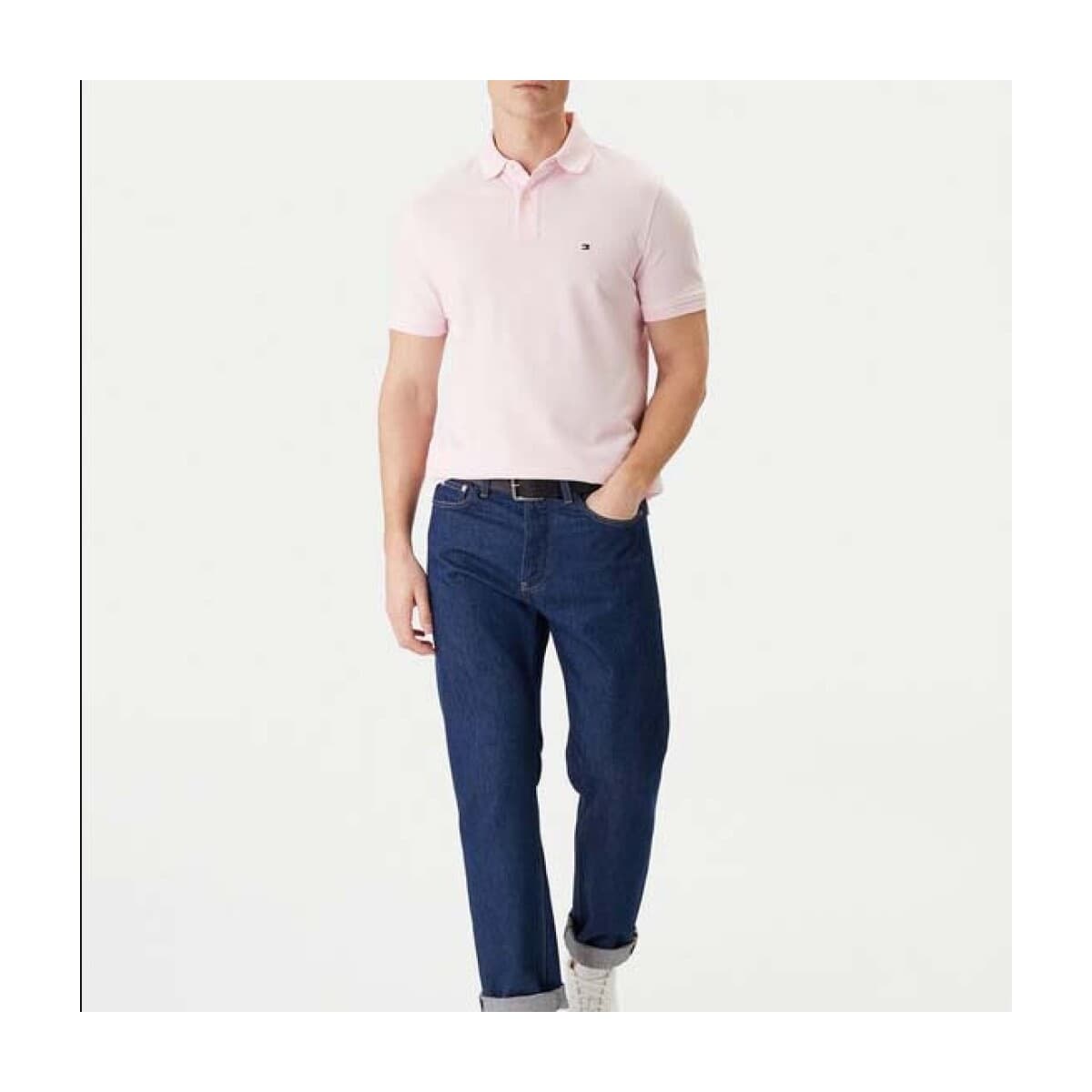 Men's Polo Shirts Tommy Hilfiger Pink