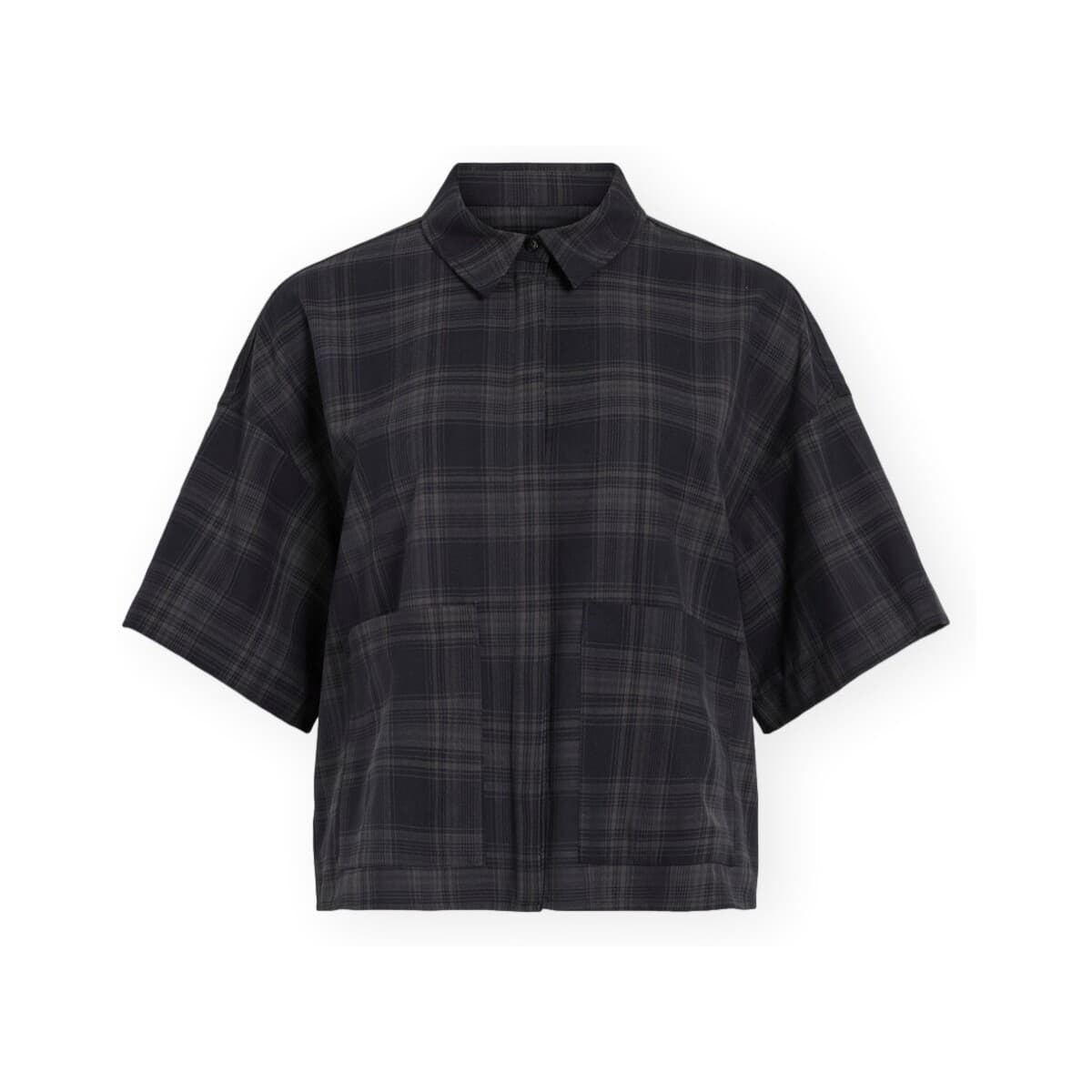 Πουκάμισα Vila Sina Check Shirt - Navy Blazer/Checks