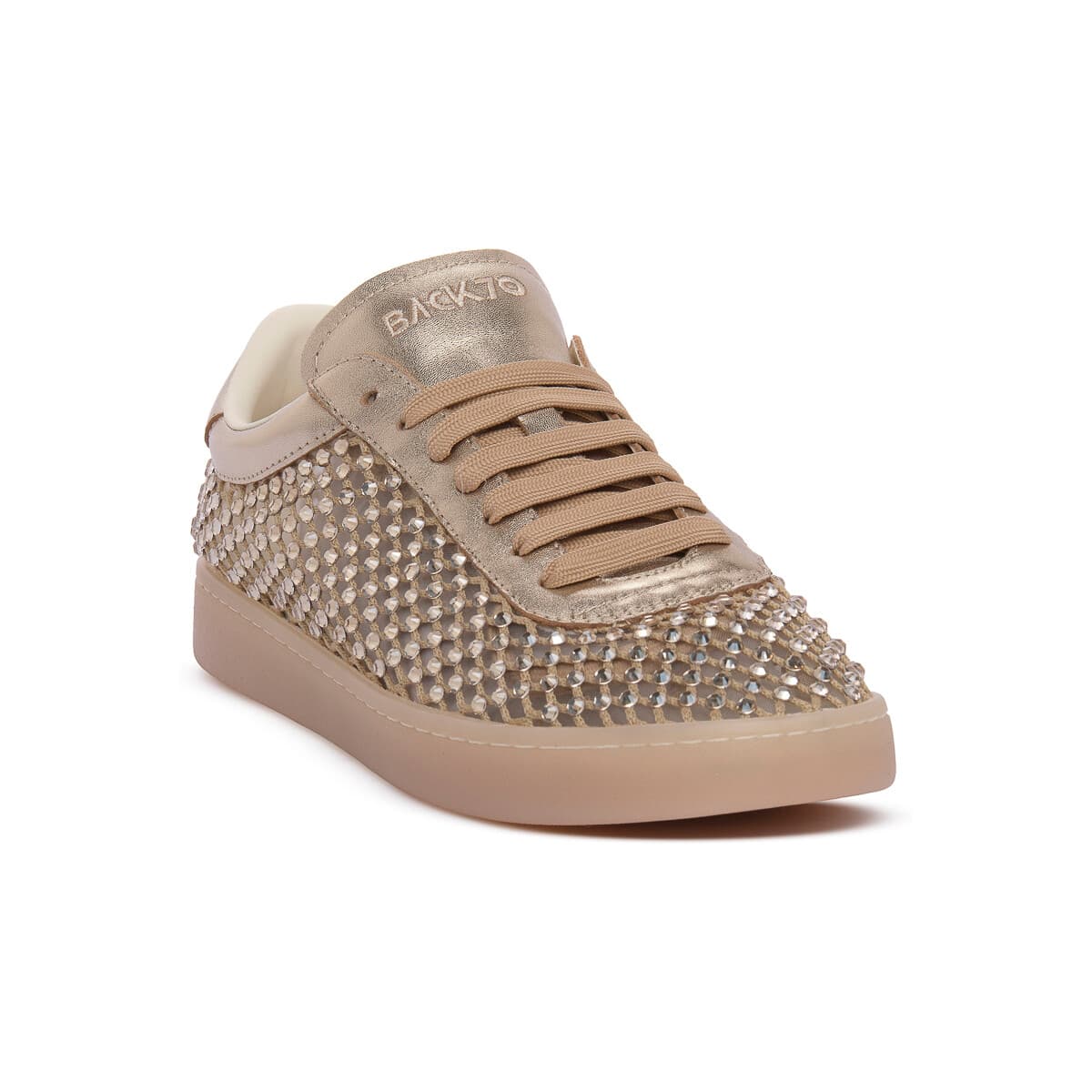 Xαμηλά Sneakers Back70 BACK 70 STRASS GOLD