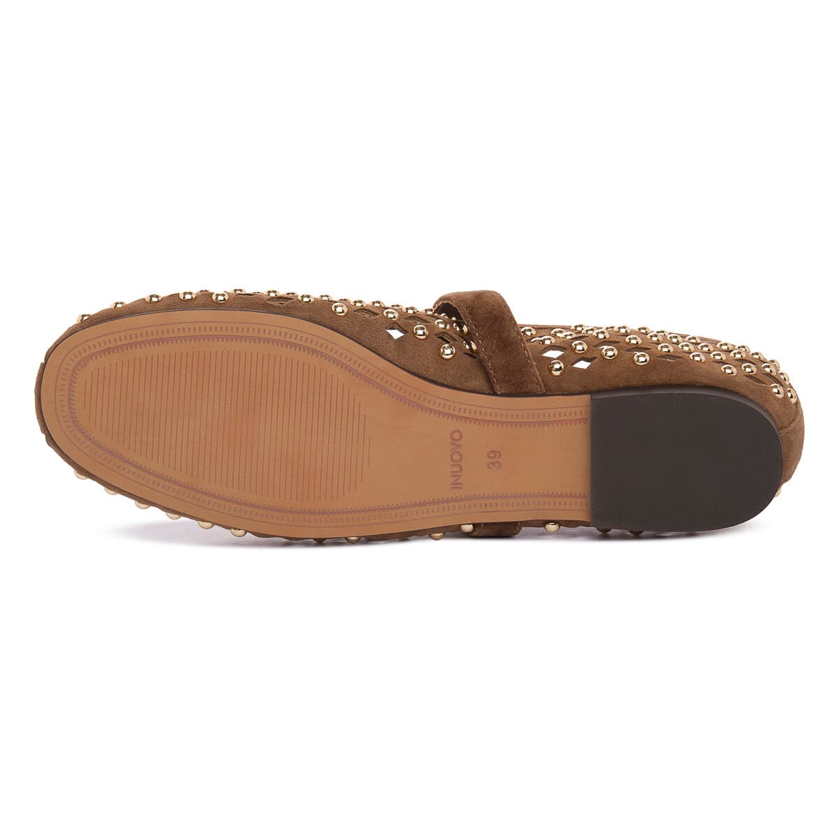 Women's Ballet Flats Inuovo Brown