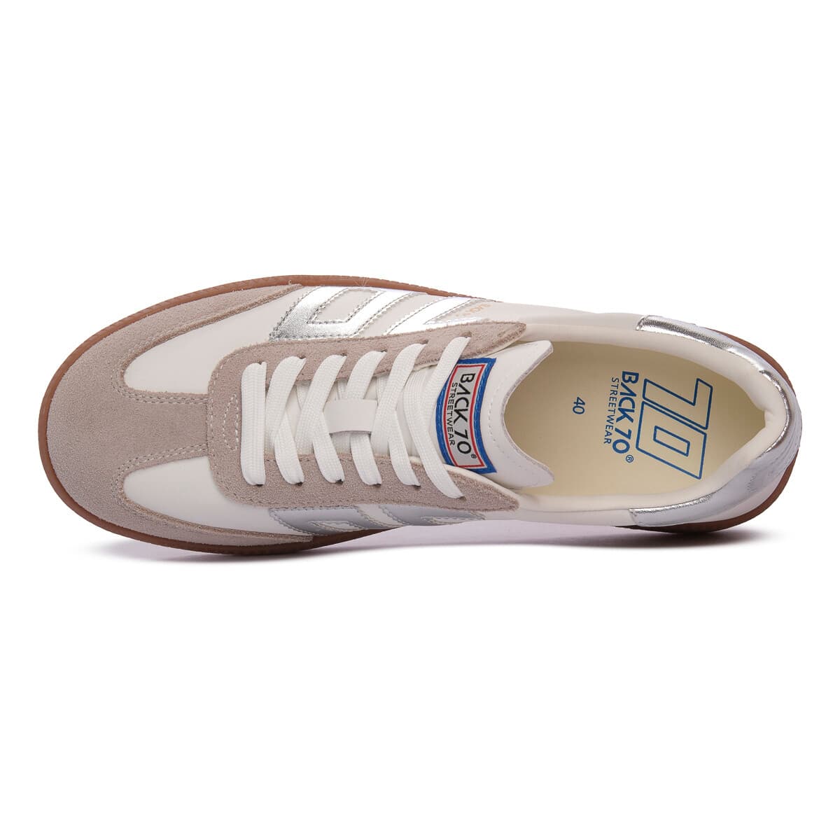 Women's Sneakers Back70 Gray