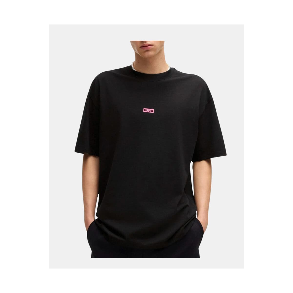 Men's T-Shirts HUGO Black