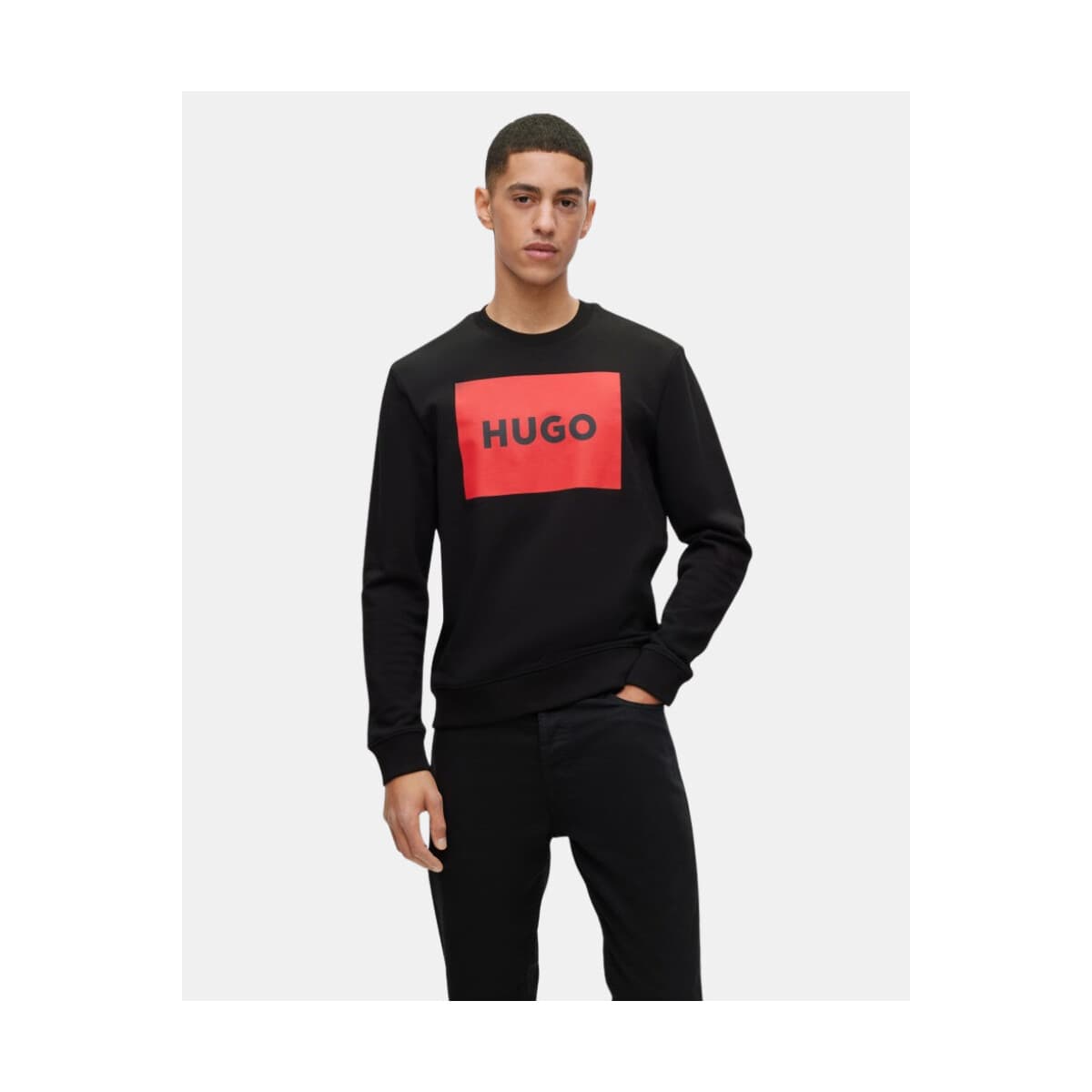 Men's Sports T-Shirts HUGO Black