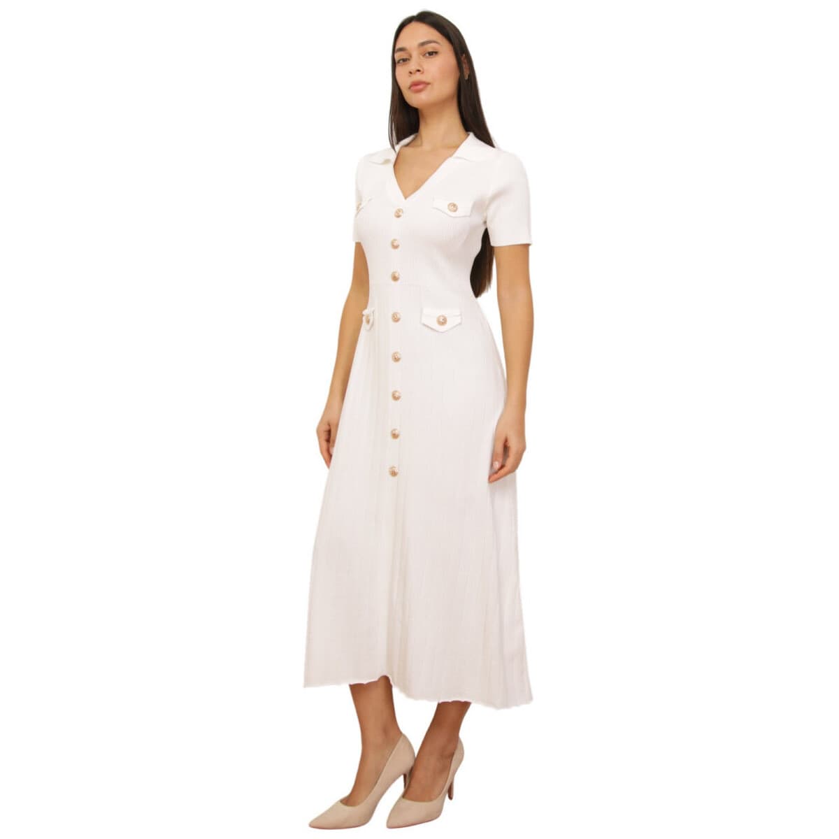 Μίντι φορέματα La Modeuse 77555_P183836