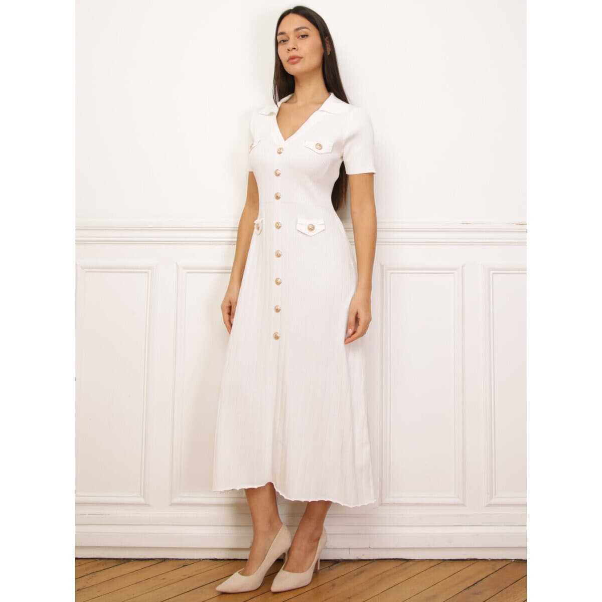 Women's Dresses La Modeuse White