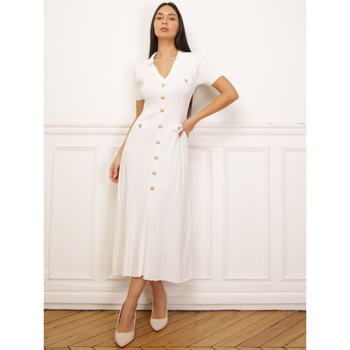 Women's Dresses La Modeuse White