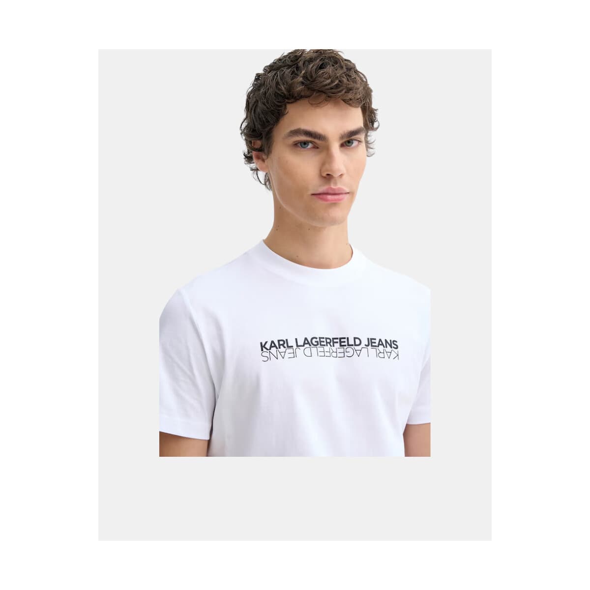 Men's T-Shirts Karl Lagerfeld White