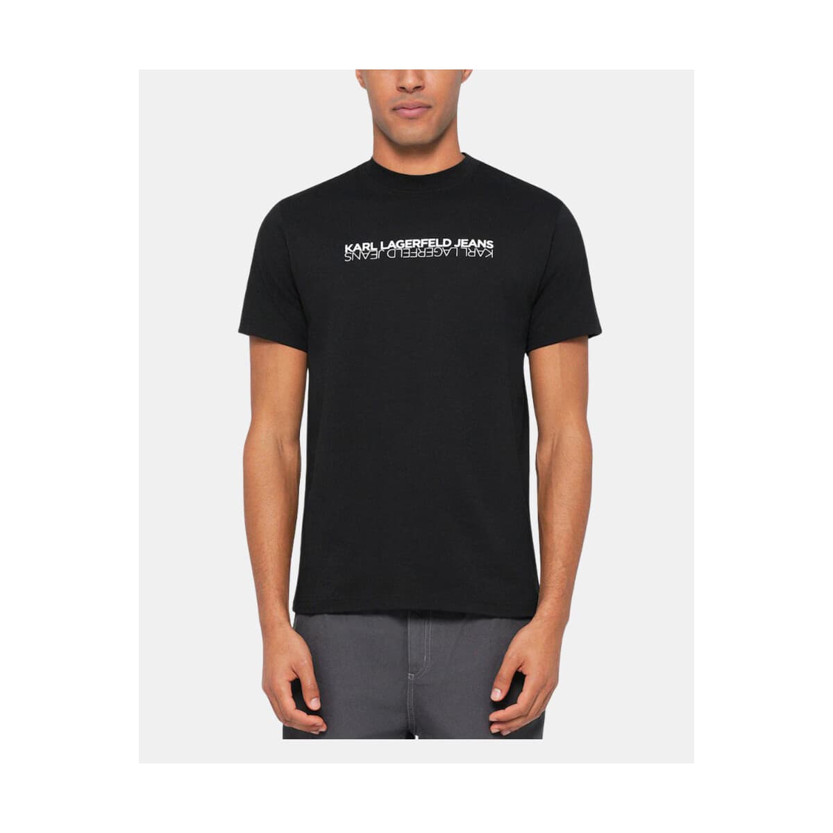 Men's T-Shirts Karl Lagerfeld Black