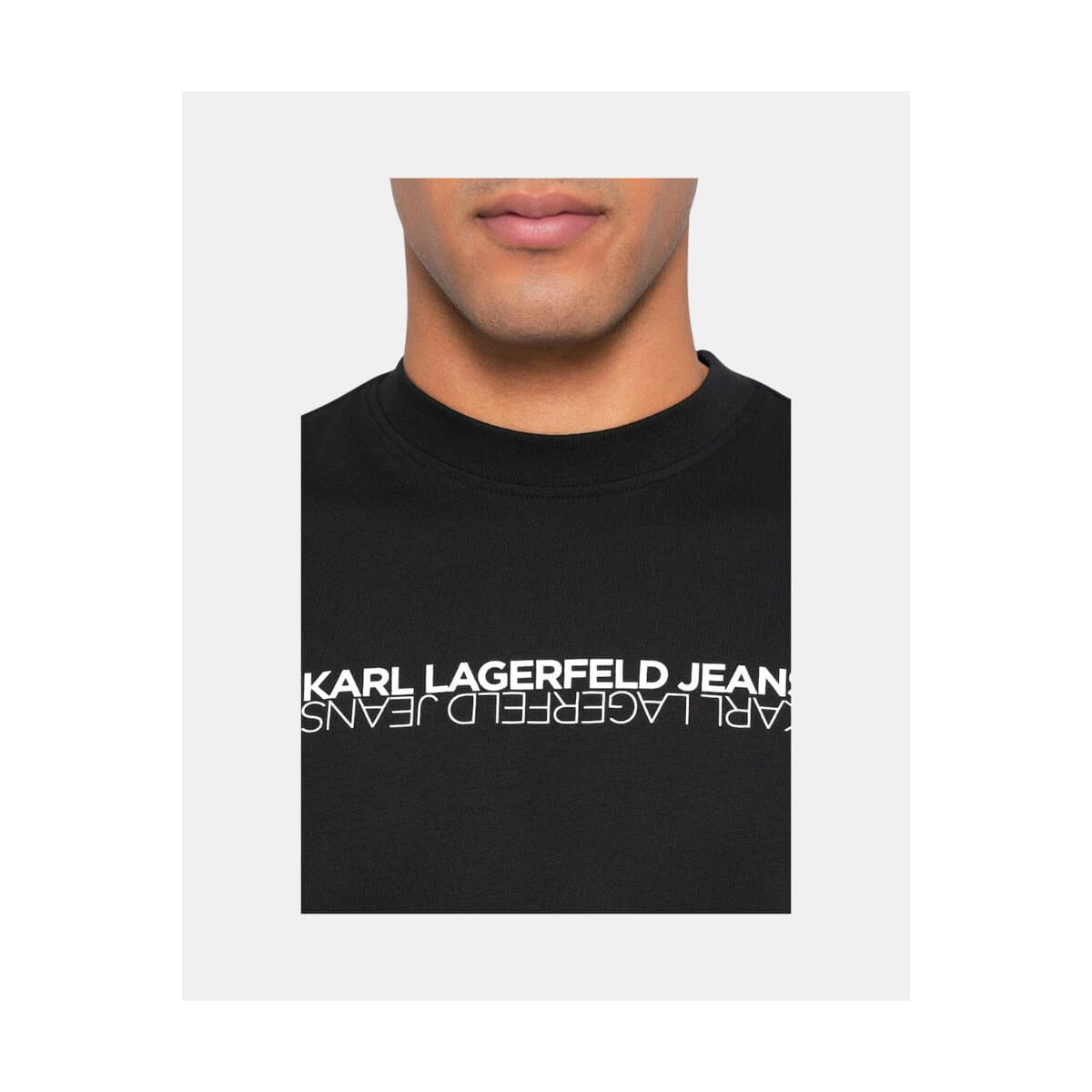 Men's T-Shirts Karl Lagerfeld Black