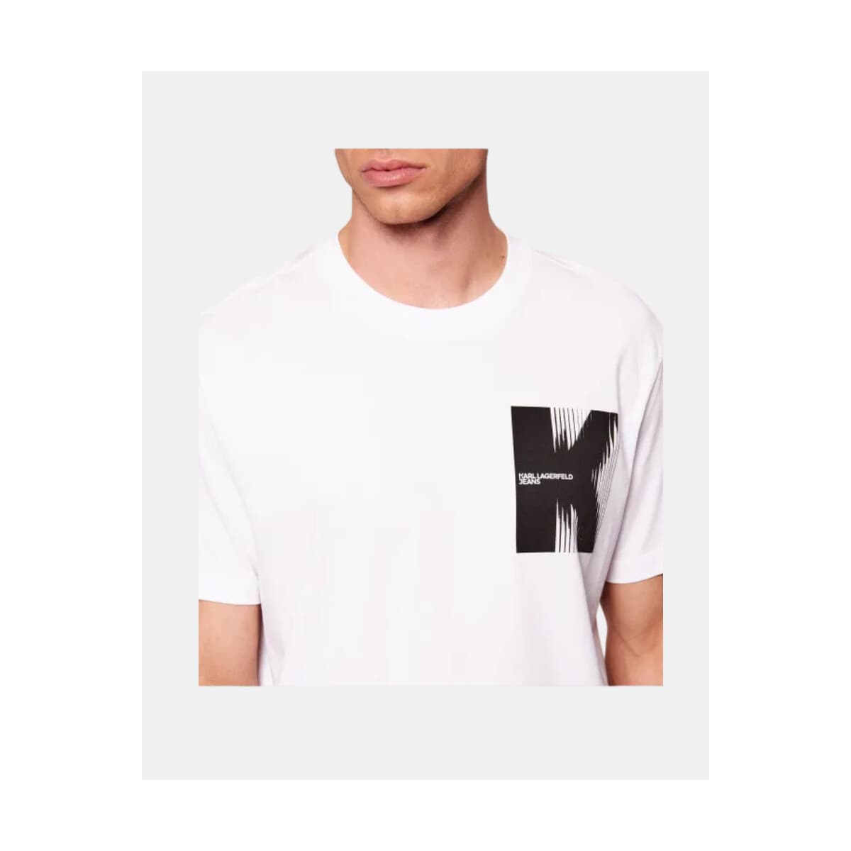 Men's T-Shirts Karl Lagerfeld White