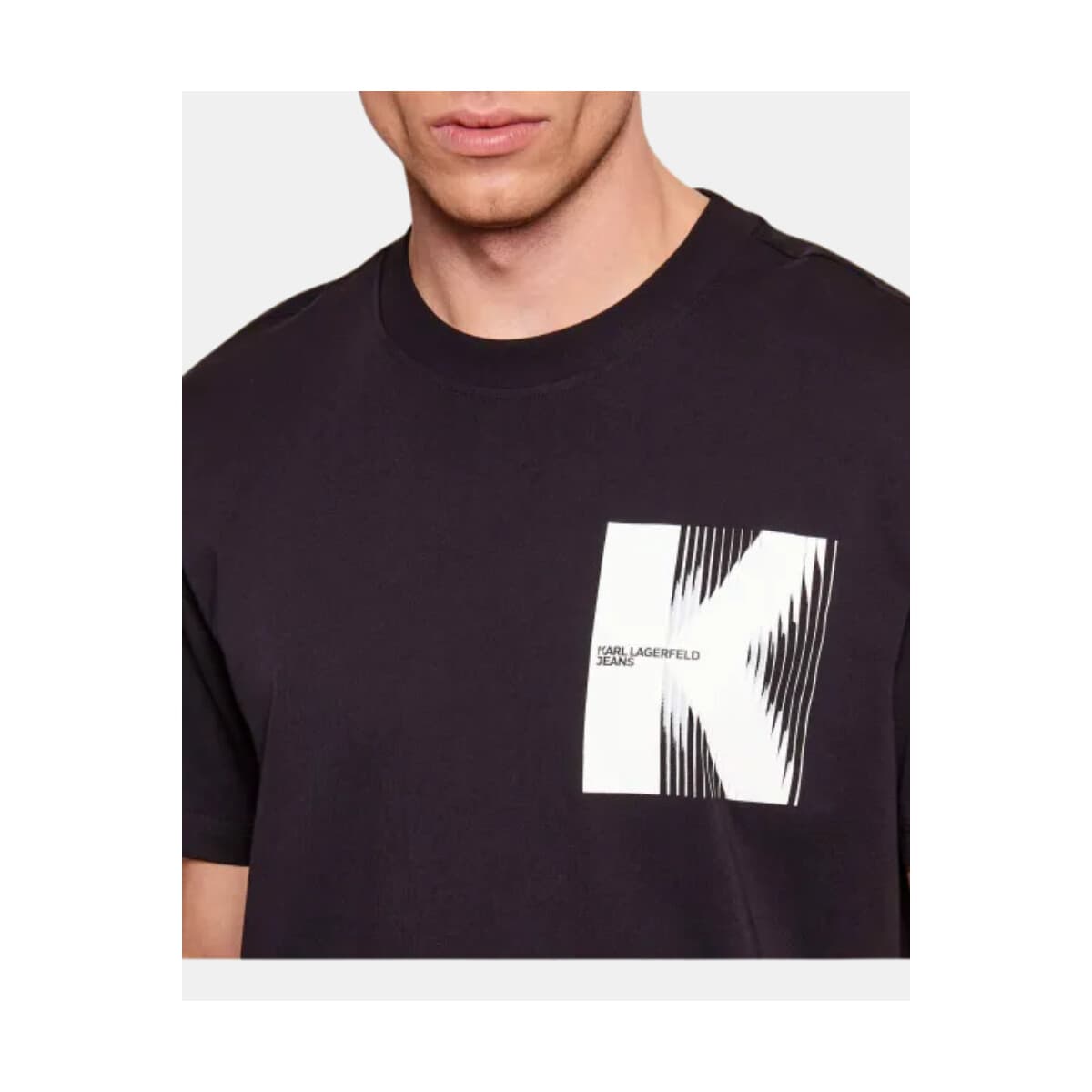 Men's T-Shirts Karl Lagerfeld Black