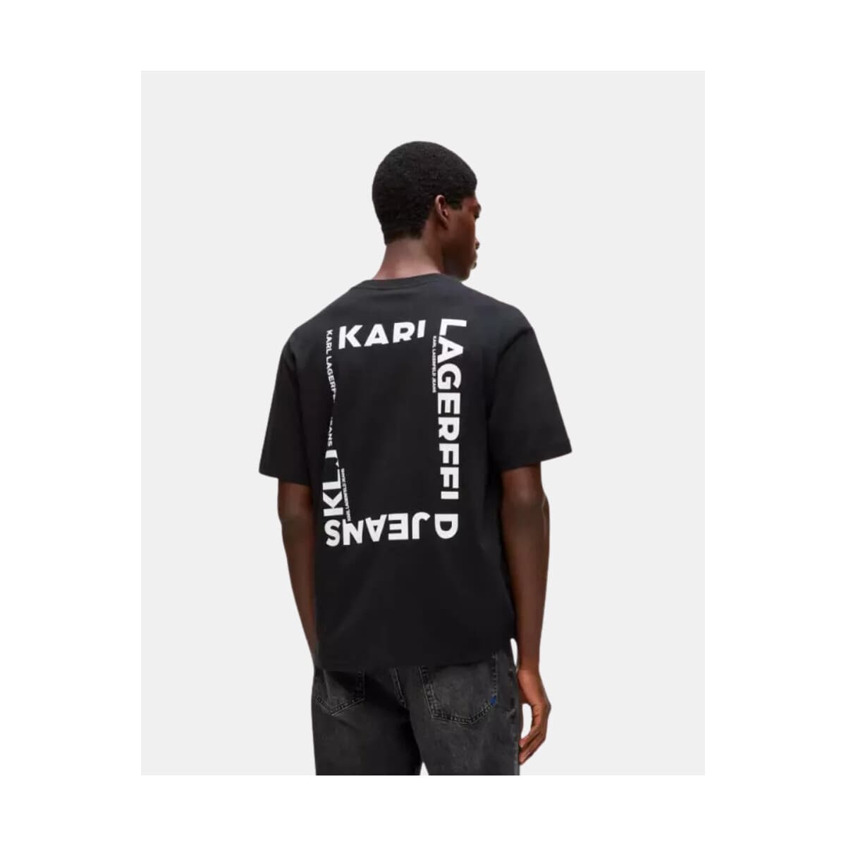 Men's T-Shirts Karl Lagerfeld Black