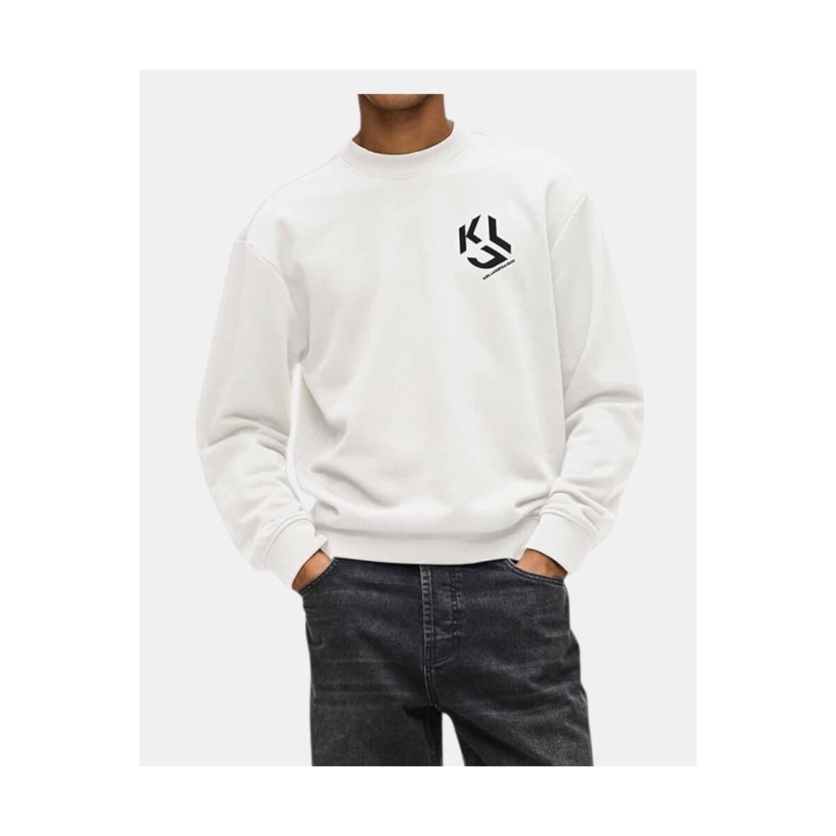 Men's Sports T-Shirts Karl Lagerfeld White