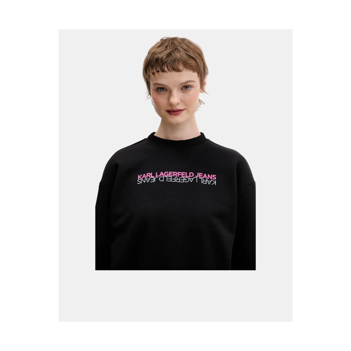 Women's Sports T-Shirts Karl Lagerfeld Black