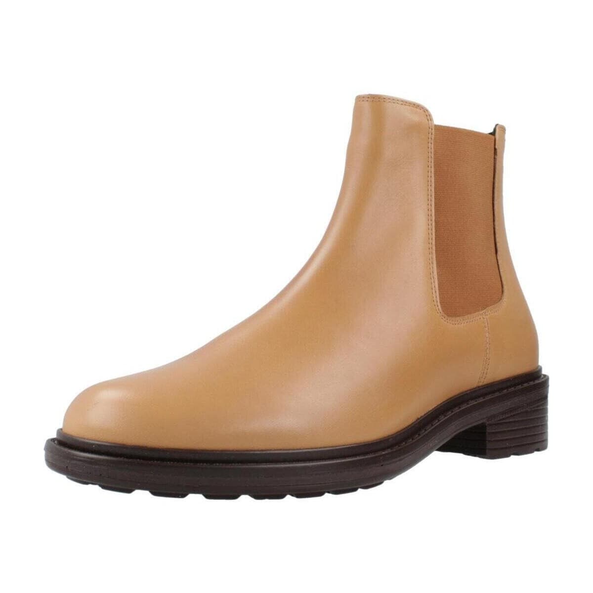 Women's Ankle Boots Geox Brown