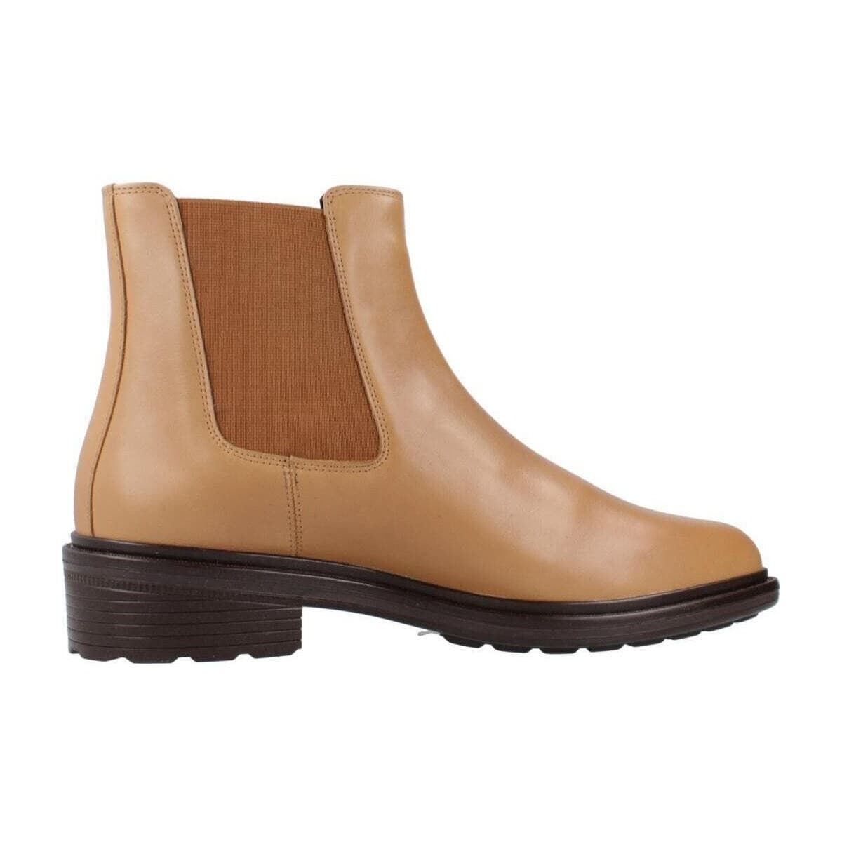 Women's Ankle Boots Geox Brown