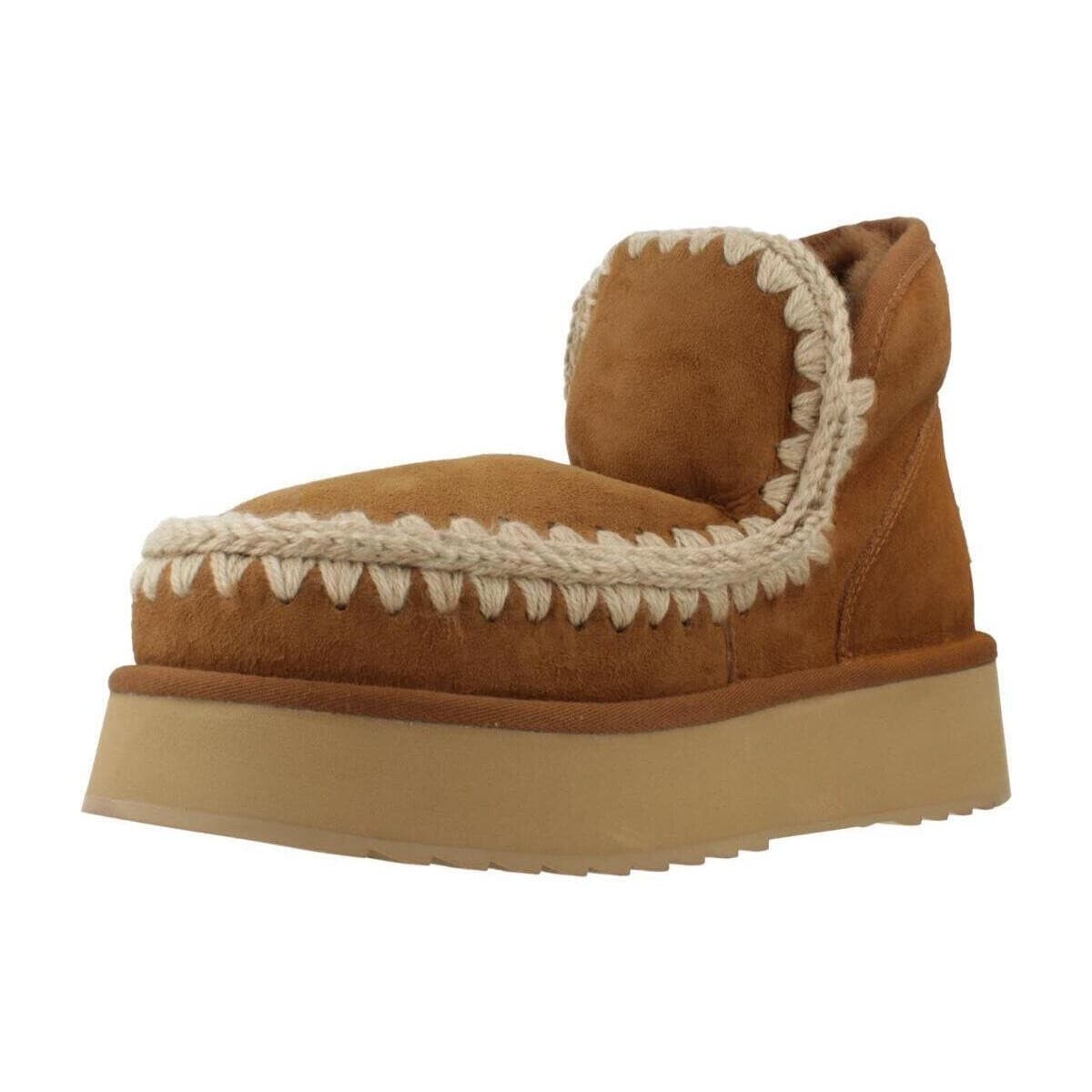 Μποτίνια Mou Botines Mujer Modèle Mini Eskimo Platform Boot