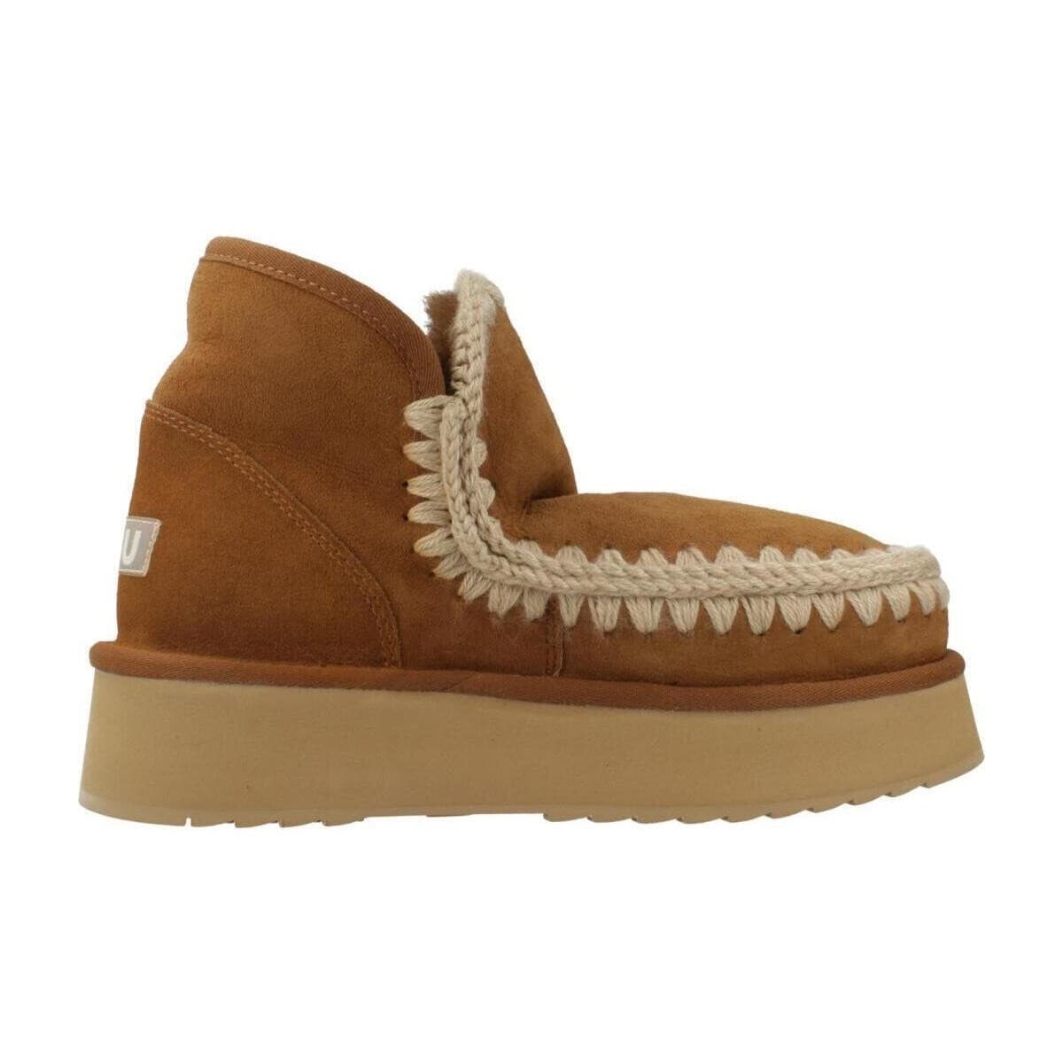 Women's Ankle Boots Mou Brown