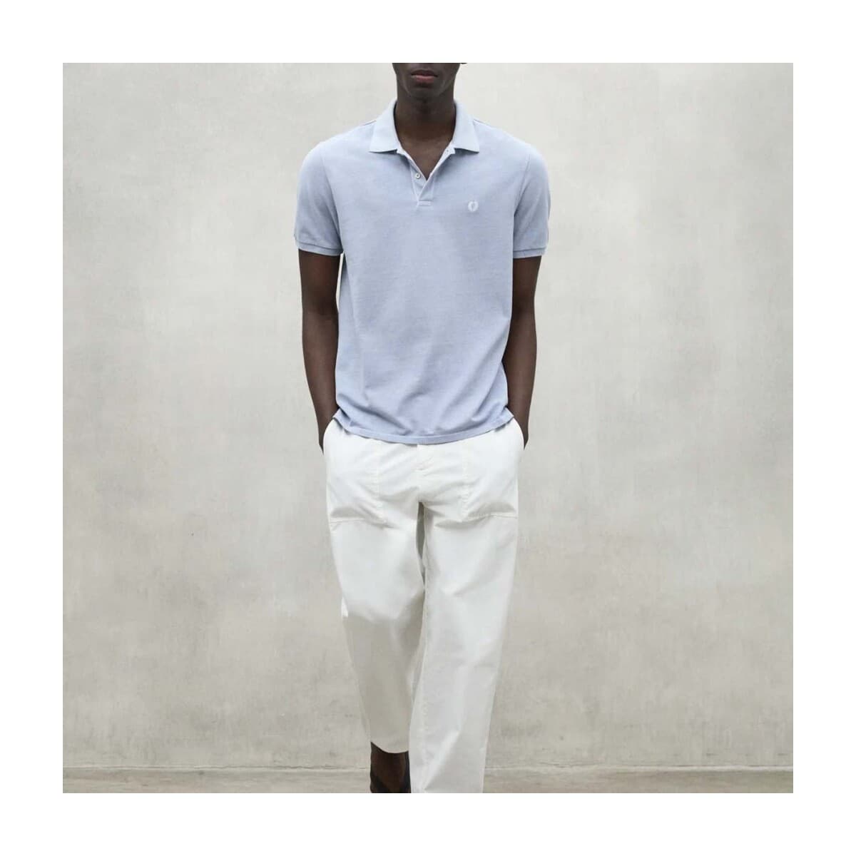 Men's Polo Shirts Ecoalf Blue