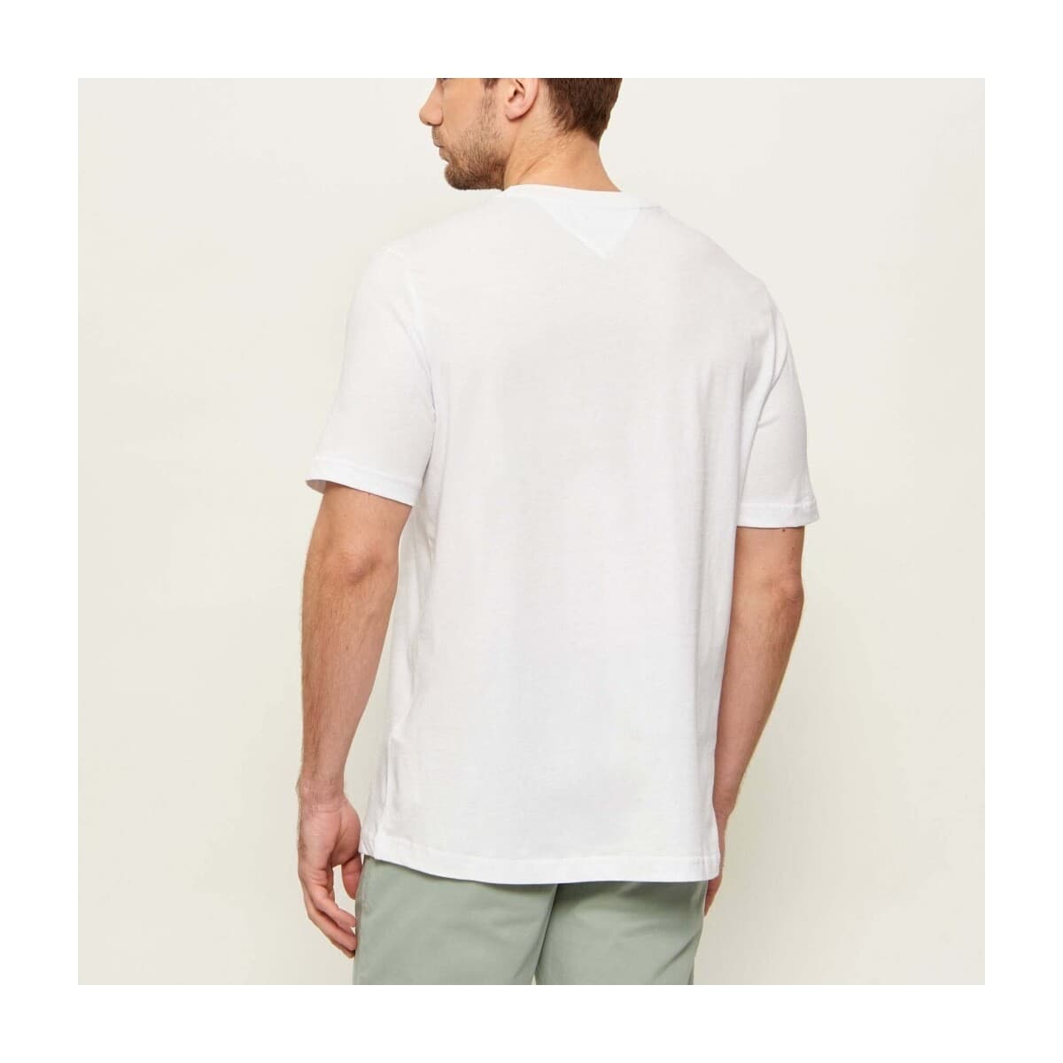Men's T-Shirts Tommy Hilfiger White