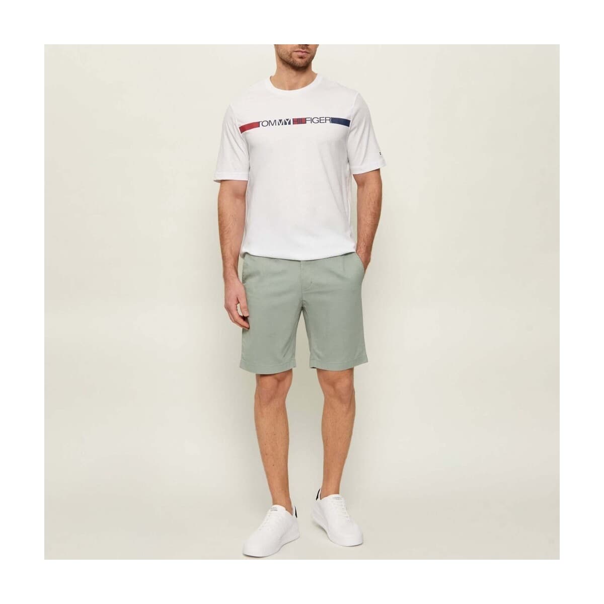 Men's T-Shirts Tommy Hilfiger White