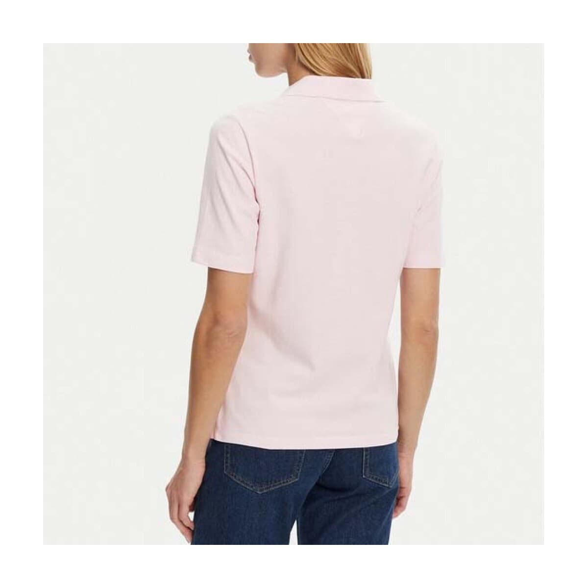Women's Polo Shirts Tommy Hilfiger Pink