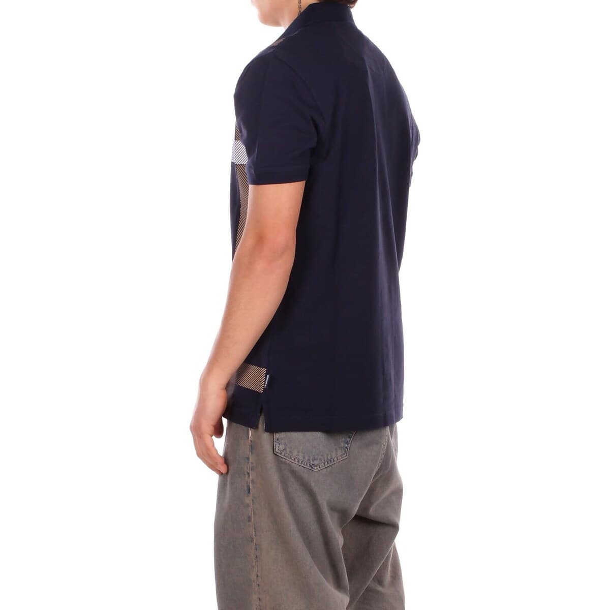 Men's Polo Shirts Barbour Blue