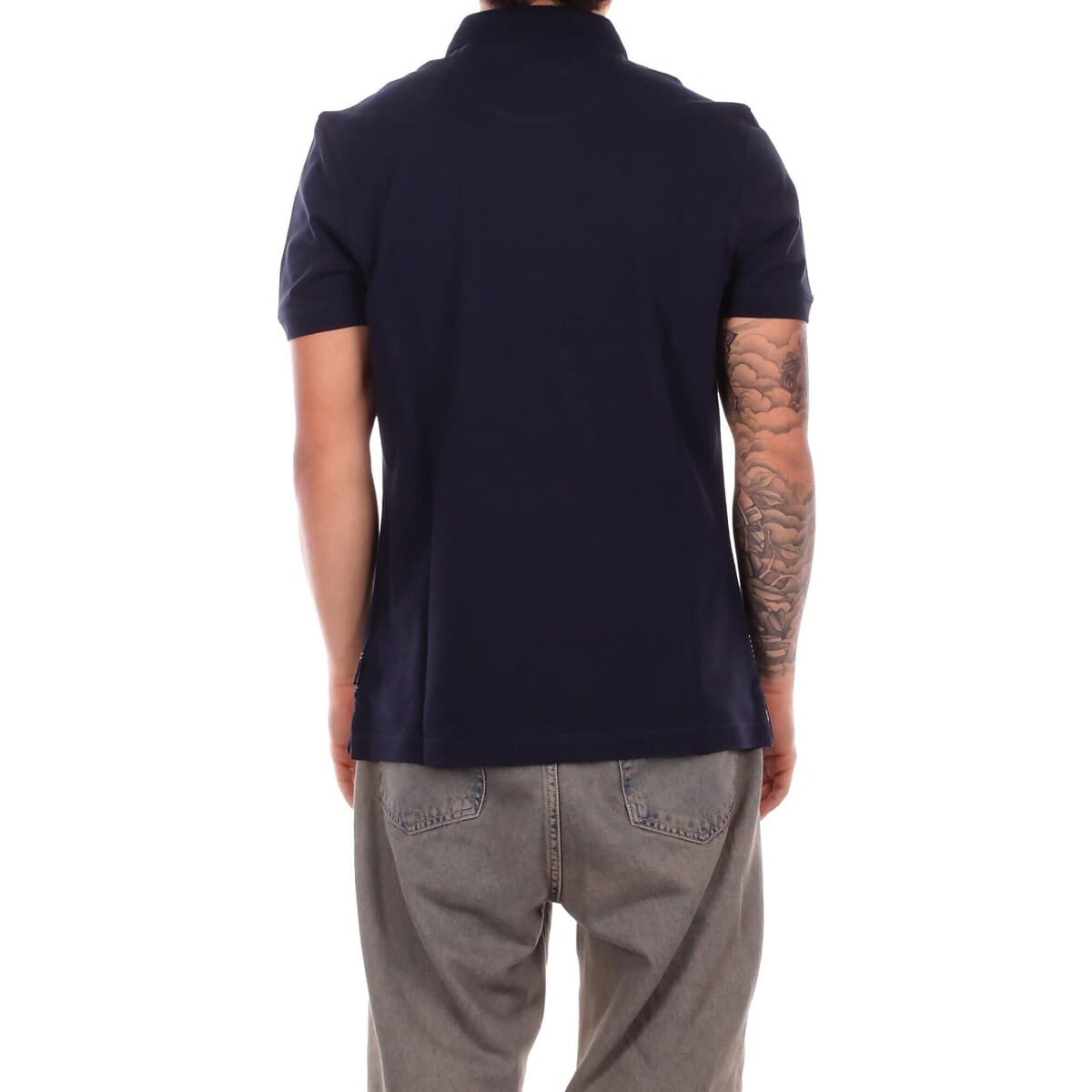 Men's Polo Shirts Barbour Blue