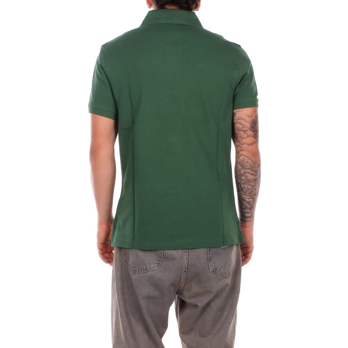 Men's Polo Shirts Barbour Green