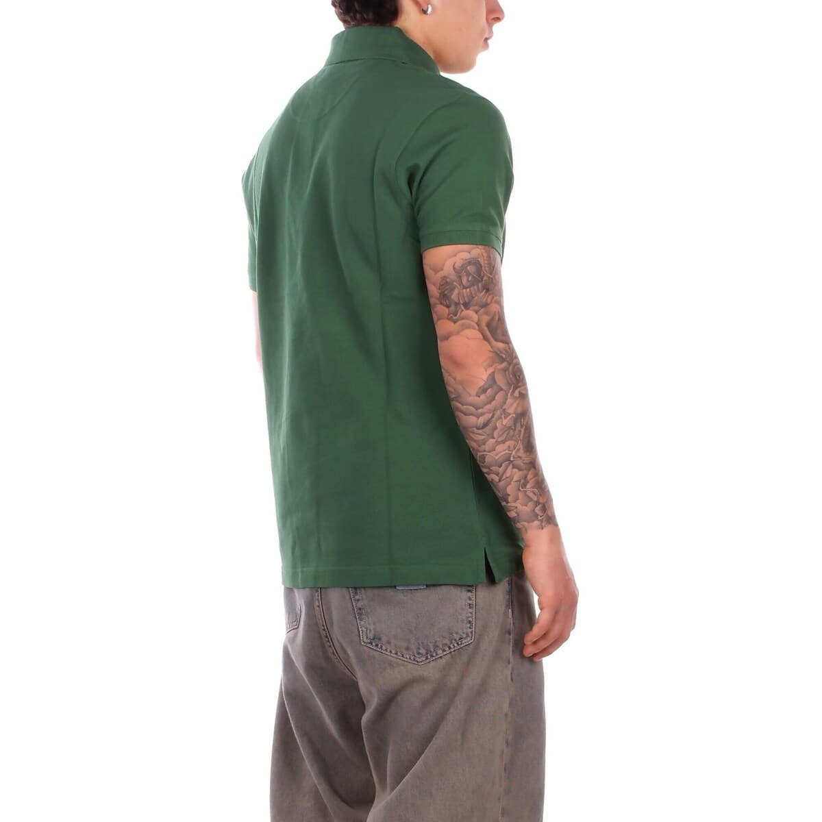 Men's Polo Shirts Barbour Green