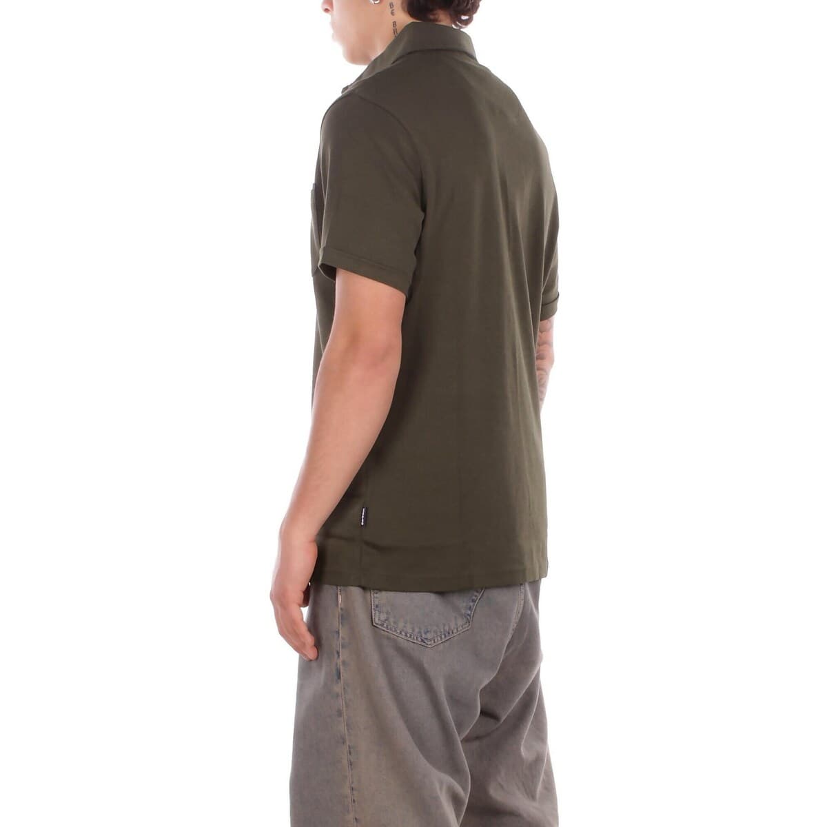 Men's Polo Shirts Barbour Green